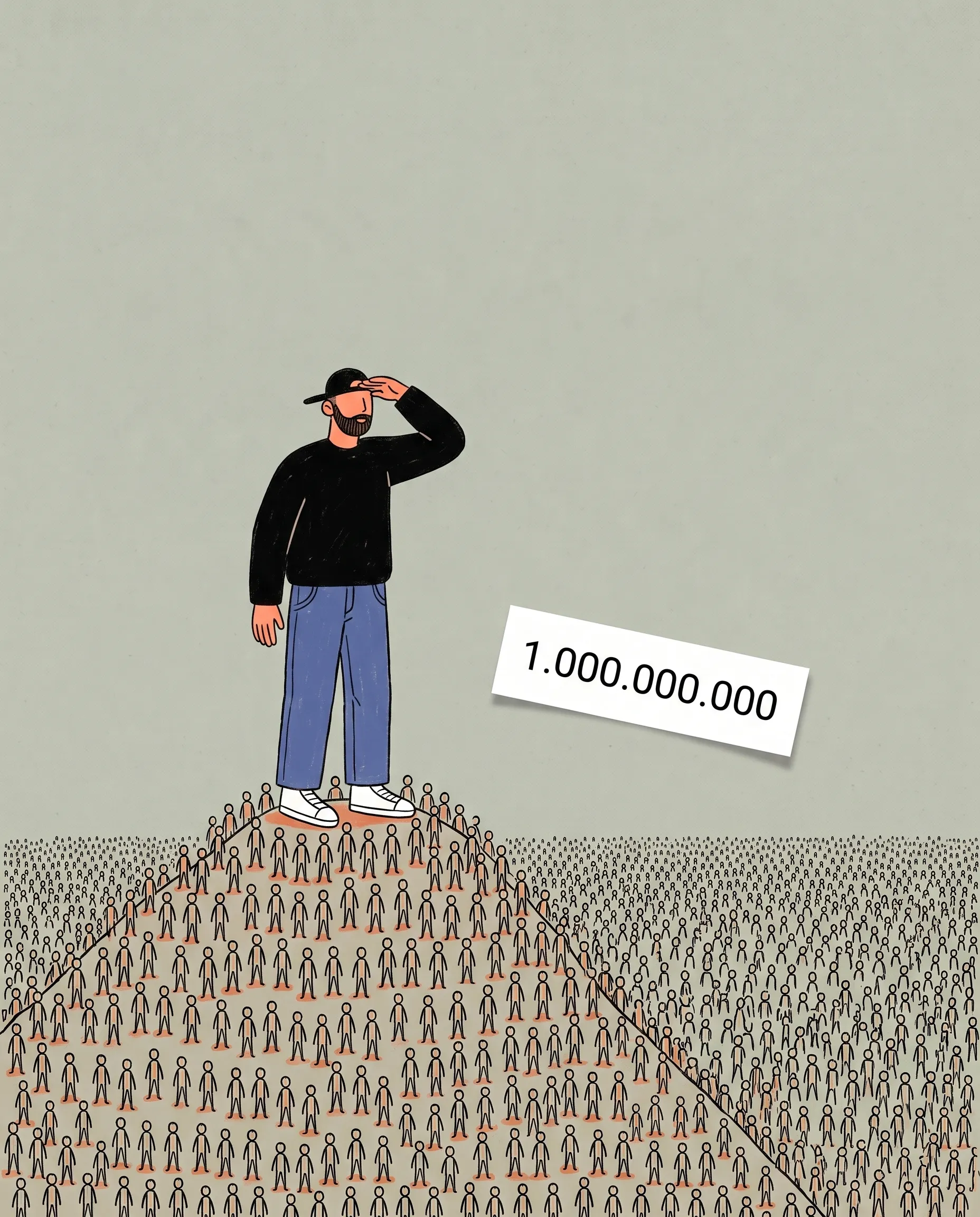 Titelbild zum Beitrag: Eine Milliarde. Monatlich.