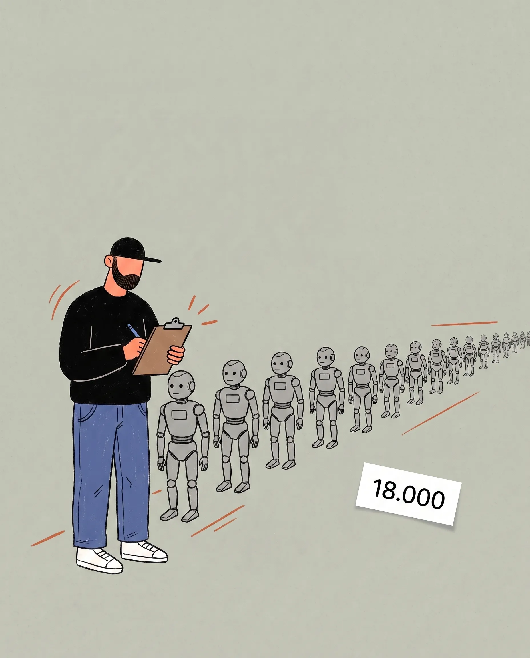 Titelbild zum Beitrag: 18.000 Roboter. Eine Firma.