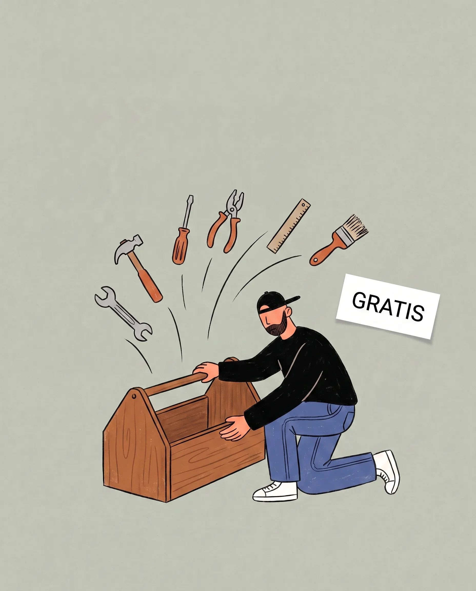 Titelbild zum Beitrag: Sechs Tools. Alle gratis.